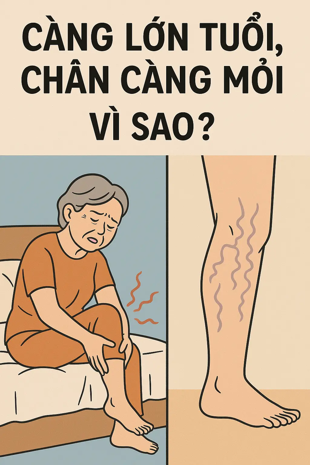 Suy Giãn Tĩnh Mạch – Hiểu rõ nguy hiểm và các phương pháp điều trị hiệu quả để bảo vệ sức khỏe đôi chân của bạn